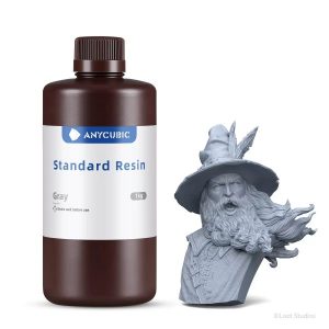 رزین پرینتر سه‌بعدی خاکستری ANYCUBIC standard resin grey